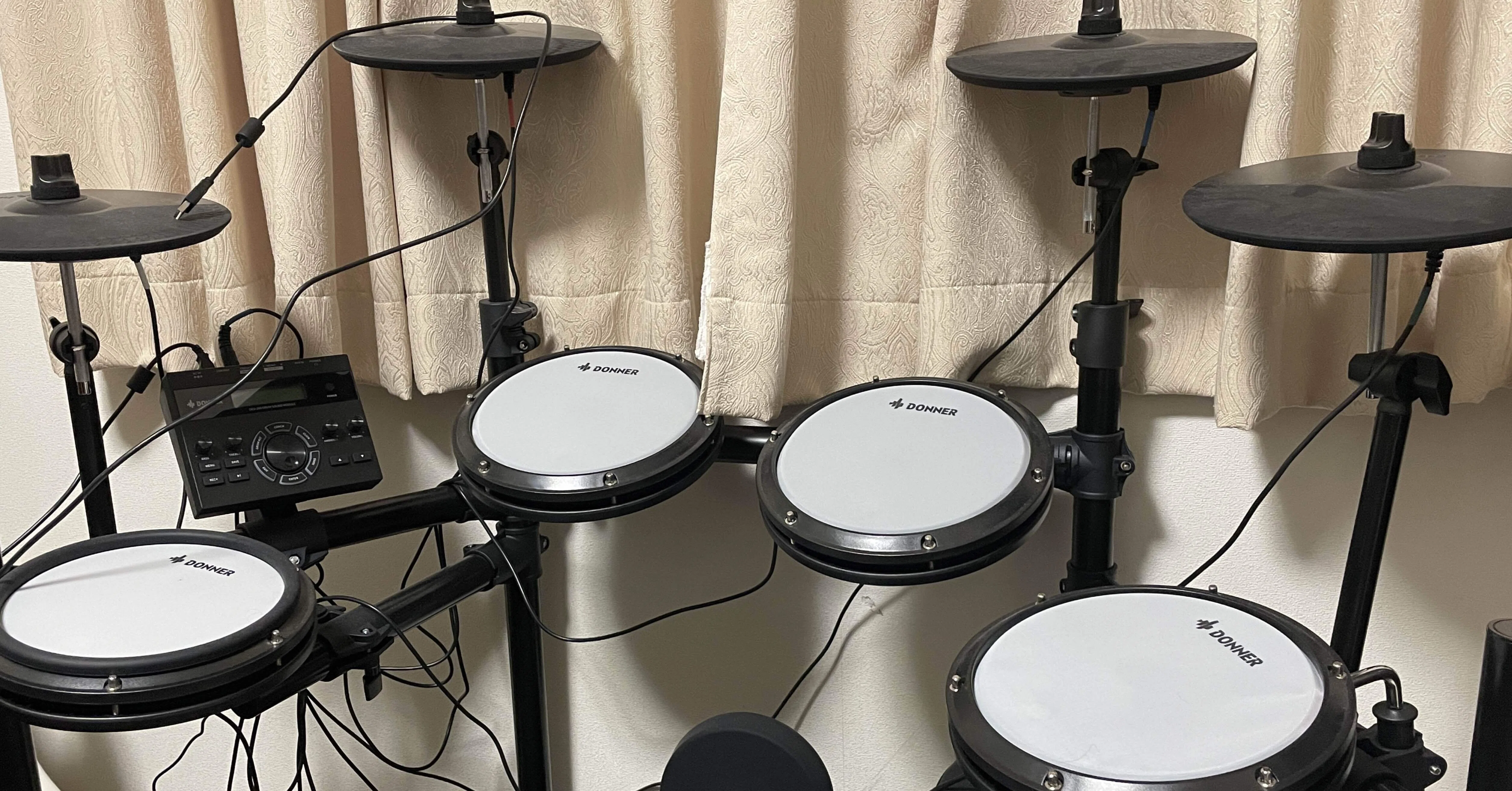 おすすめ電子ドラム】Donner DED-200Xをドラム初心者がレビュー｜Rento 