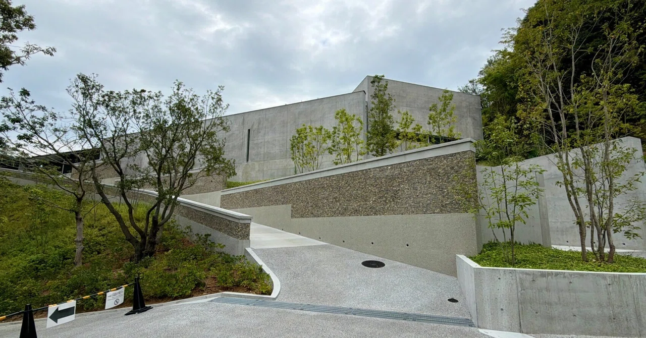 直島新美術館 安藤忠雄建築 #直島3 | 香川県｜a.n