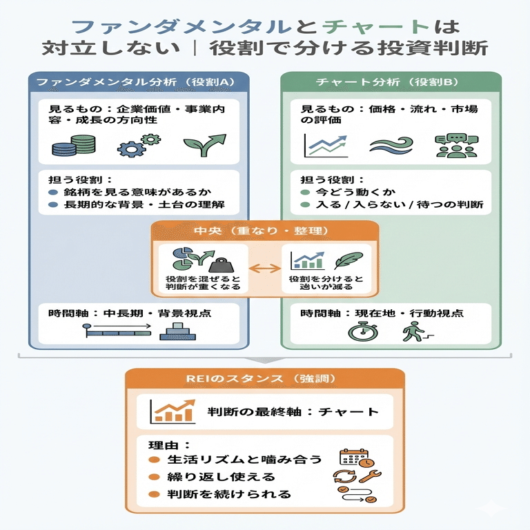 7】忙しい会社員ほど、ファンダメンタルで苦しくなる理由｜REI（零）｜会社員のための“ながら投資術”