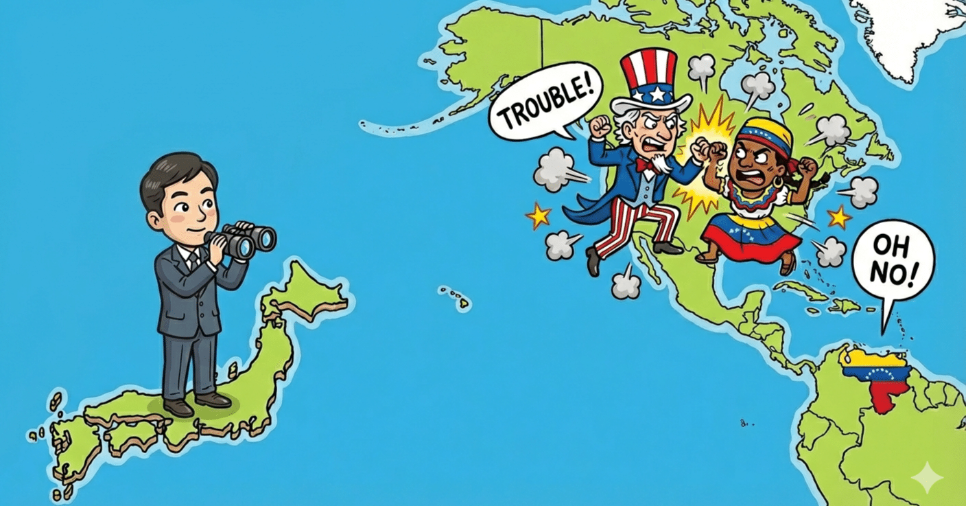 思考ログ]ベネズエラとアメリカの関係から考察する次に来そうな投資セクター｜Yevin