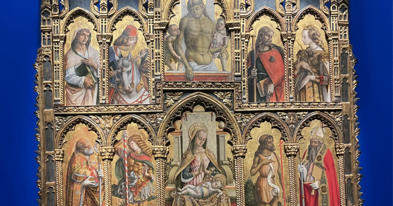 クリヴェッリ兄弟の多翼祭壇画：ミラノのマリーノ宮で毎年開催