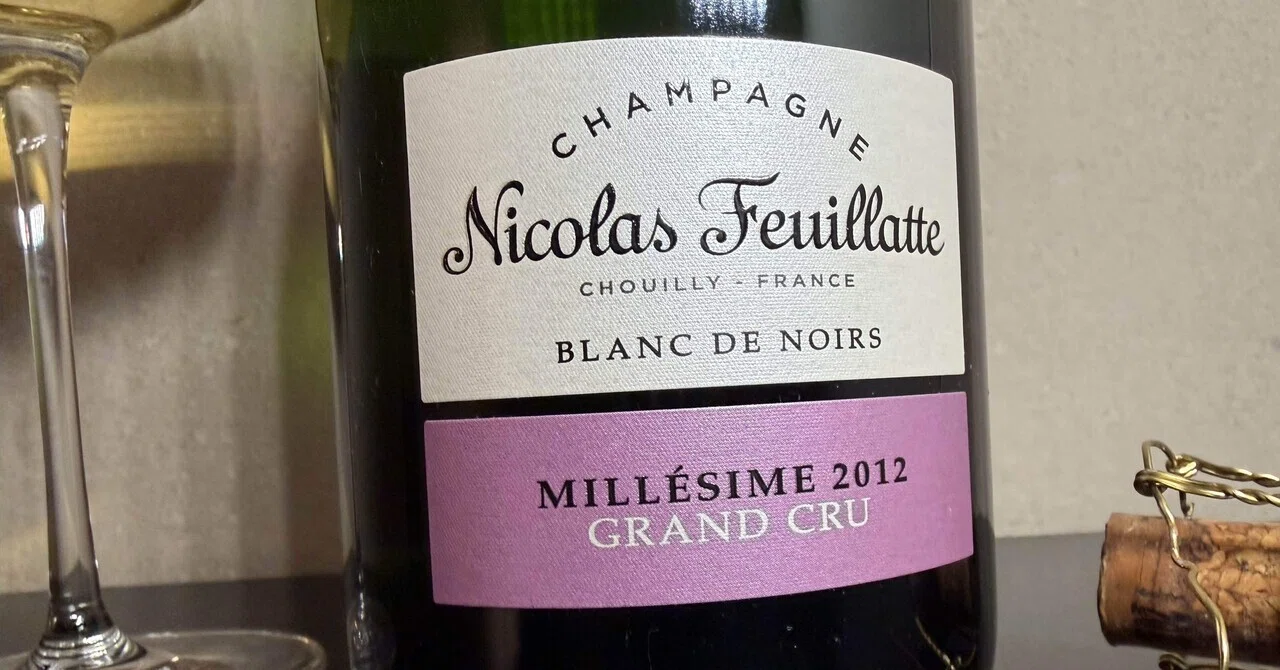 750探検隊43 Champagne Nicolas Feuillatte Grand Cru Blanc de Noirs