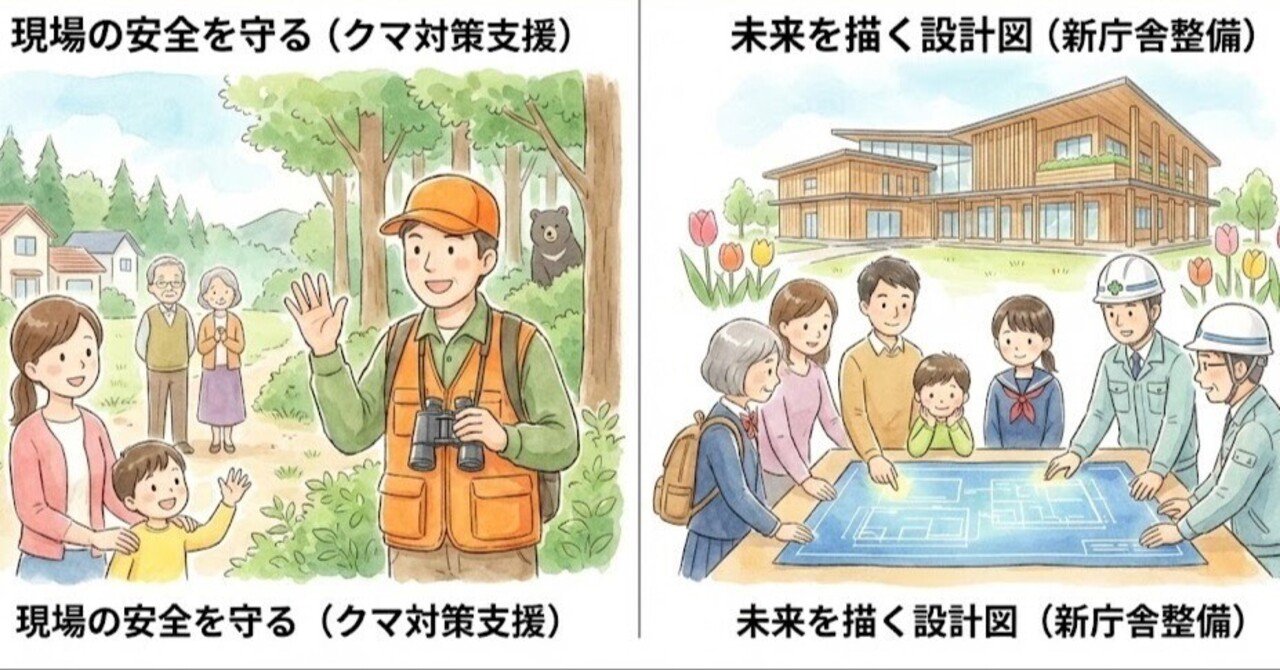 【12月定例会振り返り・第9回】委員会レポート:安全を守る「クマ対策」と、未来への投資「新庁舎整備」 eyecatch