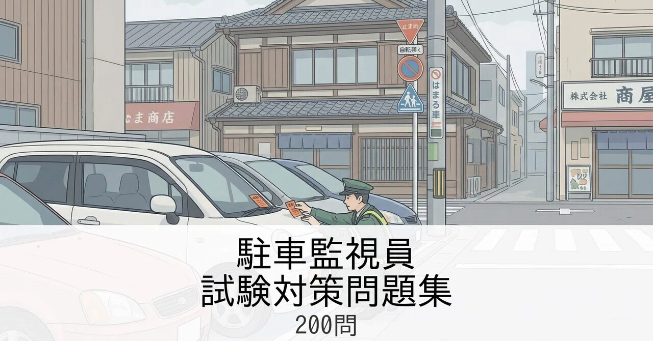 駐車監視員資格者試験問題集 駐車監視員資格者試験問題集 | 駐車監視員試験問題研究会 |本 | 通販