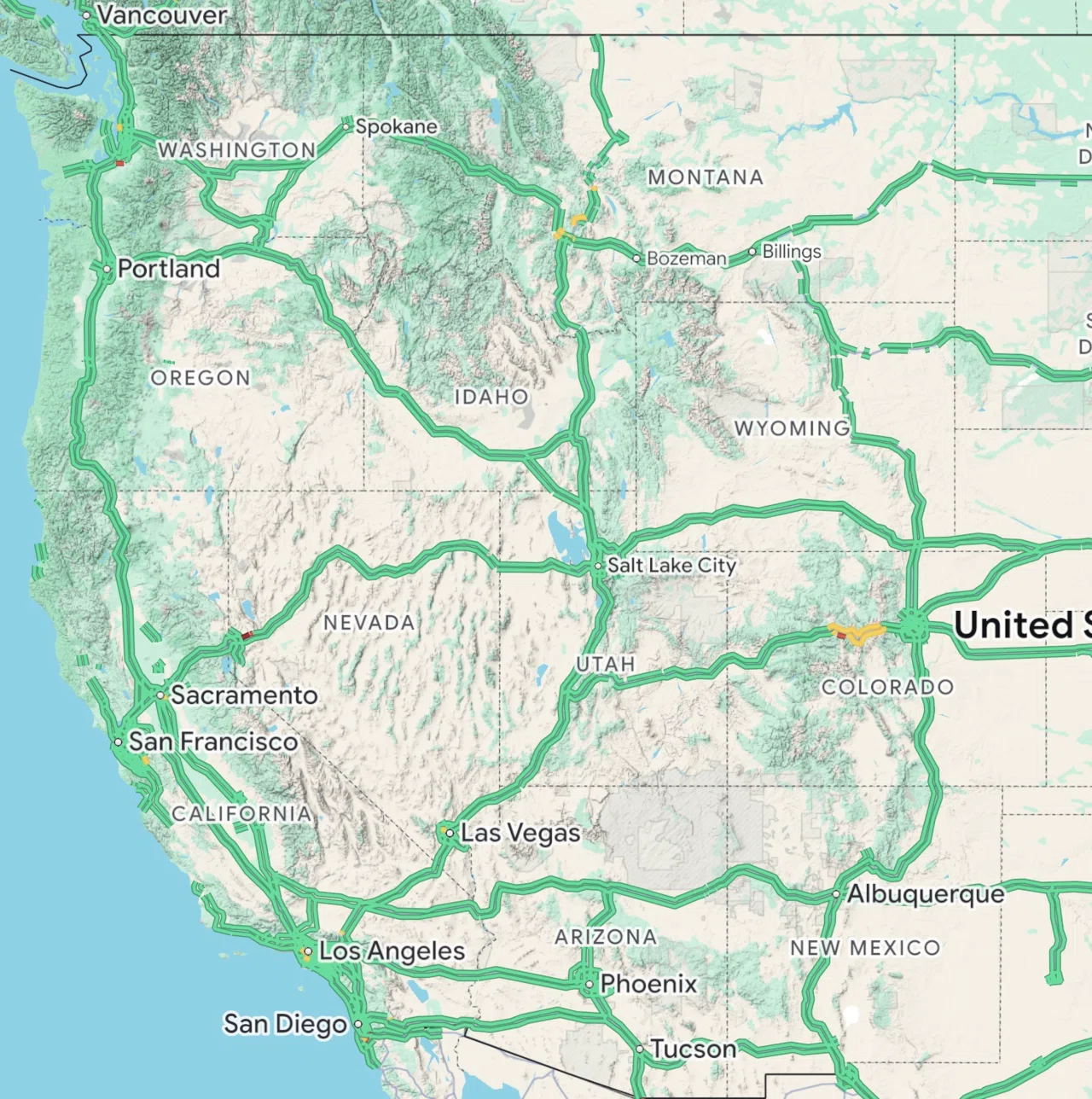 アメリカ🇺🇸の高速道路にはトンネルが殆どない｜河馬犀cabbage