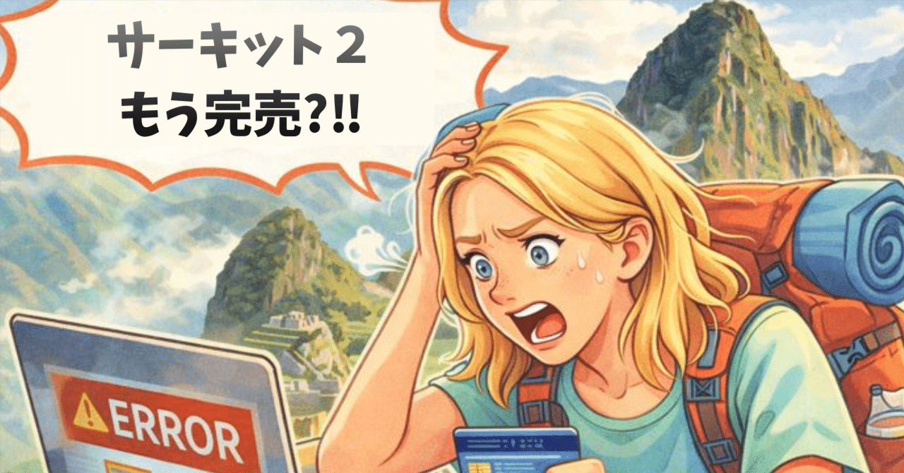 警告】マチュピチュ2月～3月に訪れる方必見！“発売日に事故る”｜完売