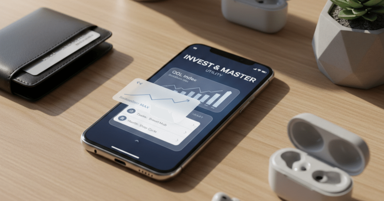 現代のQOL向上術：最新スマホに「投資」し、使い倒す技術｜翔太 | 介護士FP