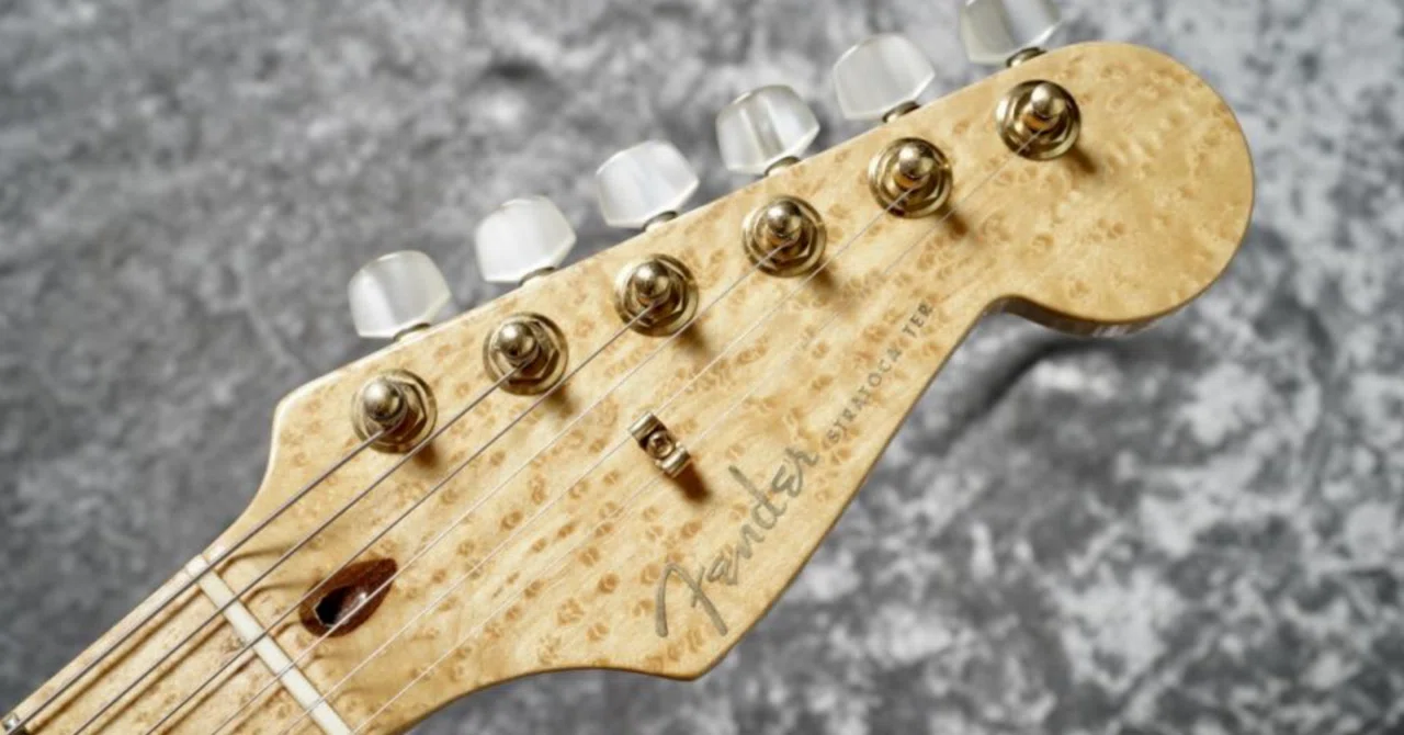 エレキギターのはなし Fender Custom Shop Stratocaster by J.W.Black