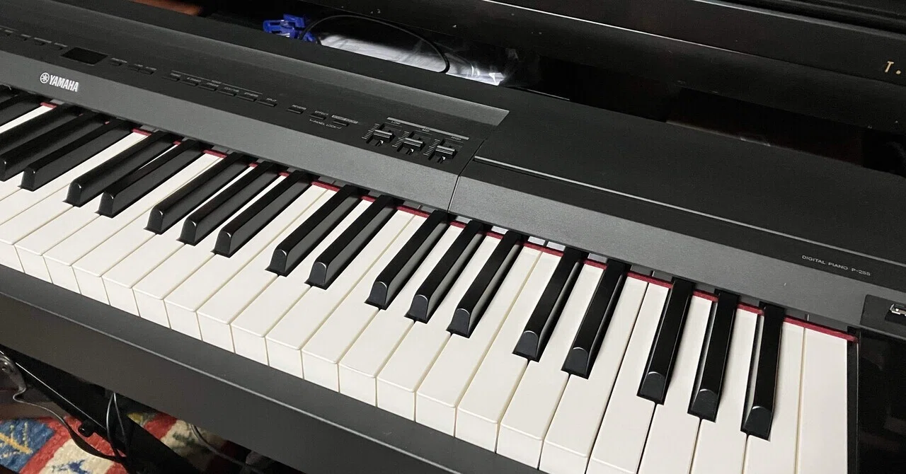 鍵盤のはなし。その2(yamaha p-255)｜麦味噌