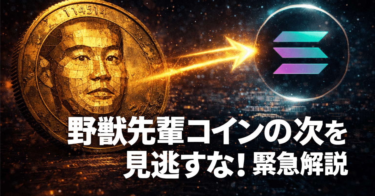 緊急解説】野獣先輩（114514）コインの買い方と、次に爆益を狙うための「裏ルート」教えます。｜K.S｜資産20億のクリプト戦略室