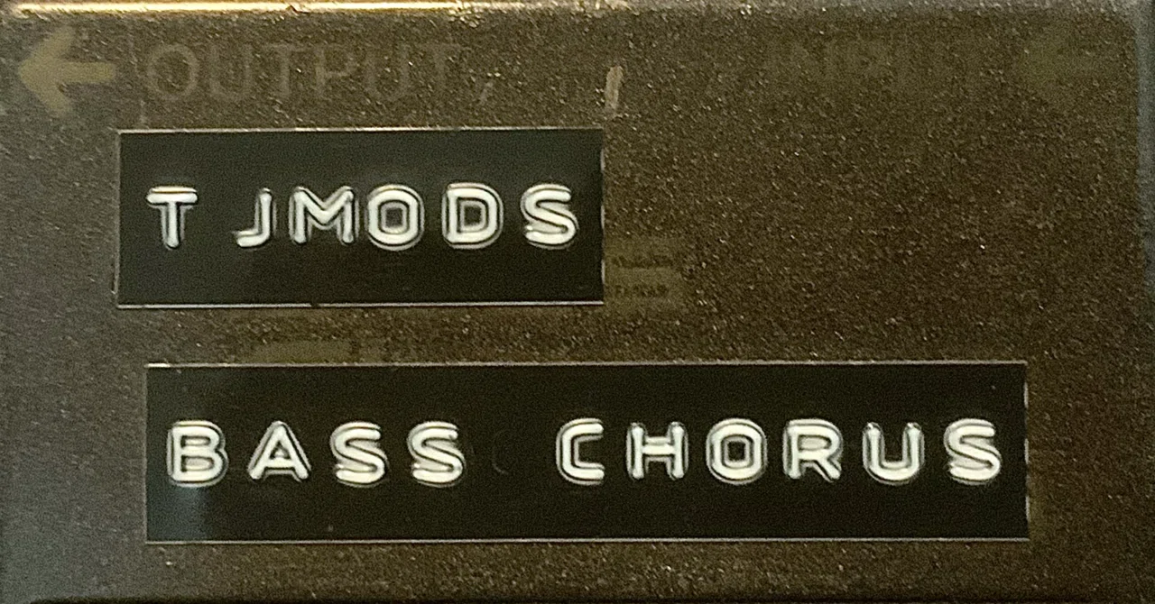 BOSS CE-2Bのモディファイ｜TJMods / Thermal Jungle