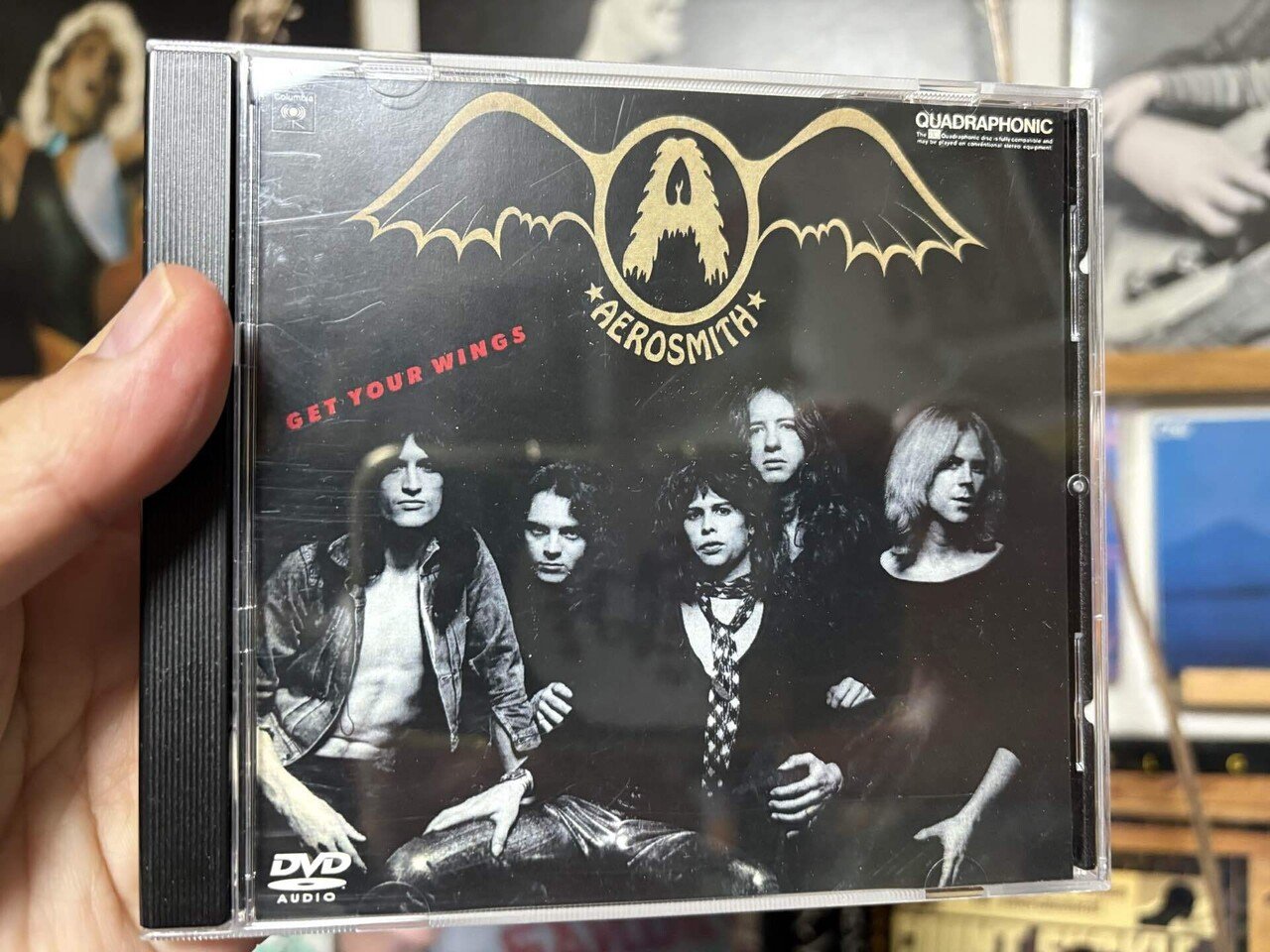 エアロスミス『飛べ！エアロスミス』の4チャンネルレコード｜BadBad Daddy