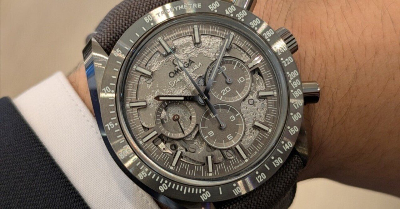 オメガ】最新作入荷！スピードマスター グレーサイド オブ ザ ムーン_