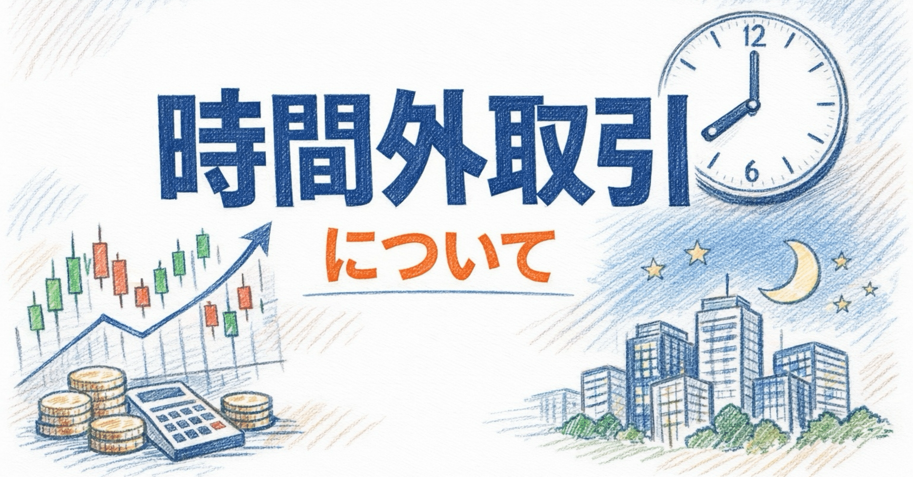 完全解説】時間外取引の優位性とリスク｜日本株PTS＆米国株プレ/アフターマーケットで一歩先をいく投資戦略｜こん104蔵