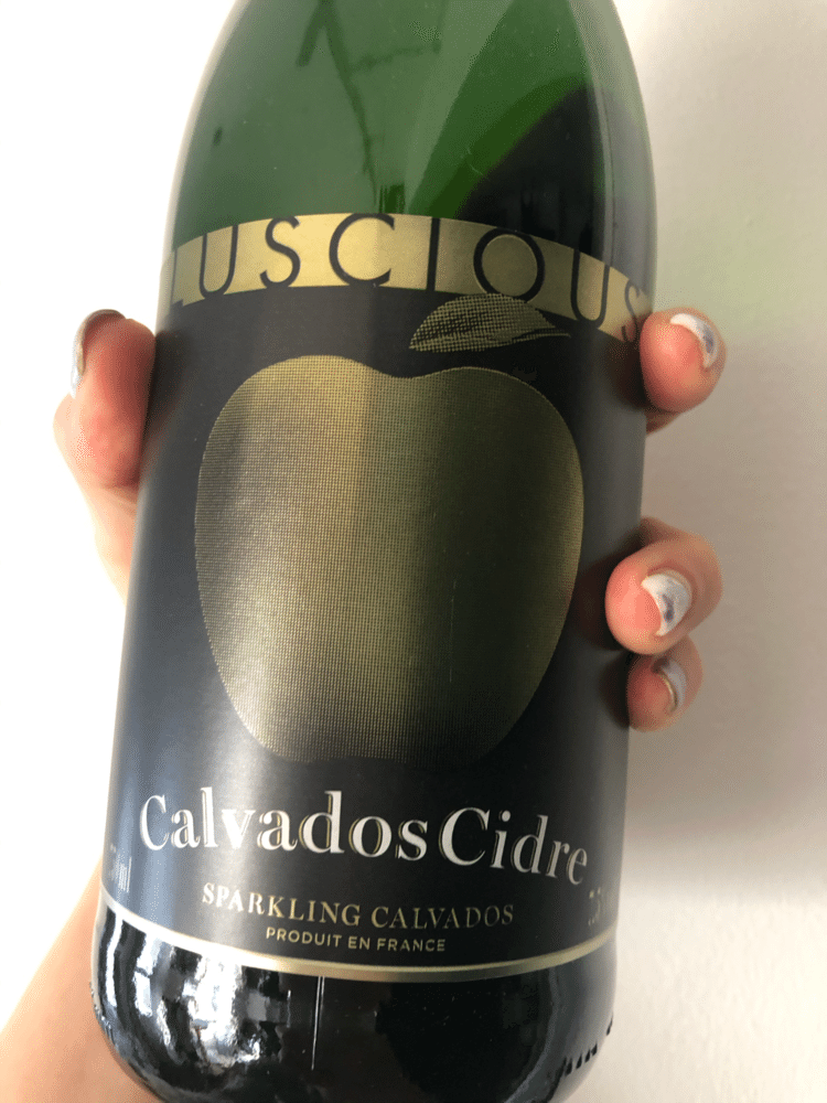 LUSCIOUS Calvados Cidre
なんとカルバドスとシードルのお酒。混ぜてる？足してる？割ってる？