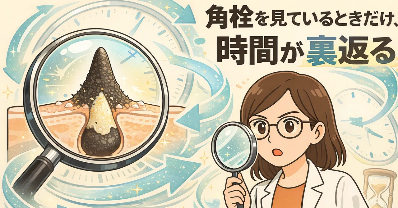 『角栓を見ているときだけ、時間が裏返る』|ちふゆ|Chocobraラボ