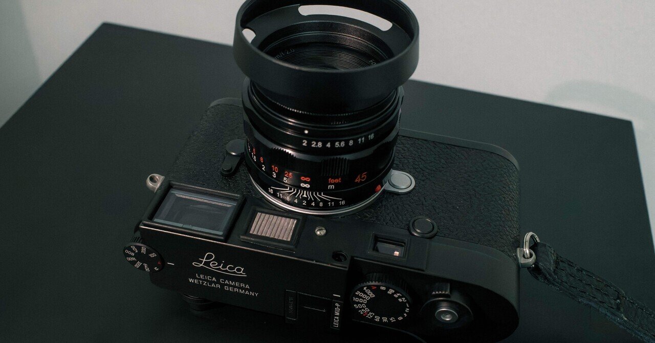 CONTAX Zeiss Planar 45mm F2｜めいや