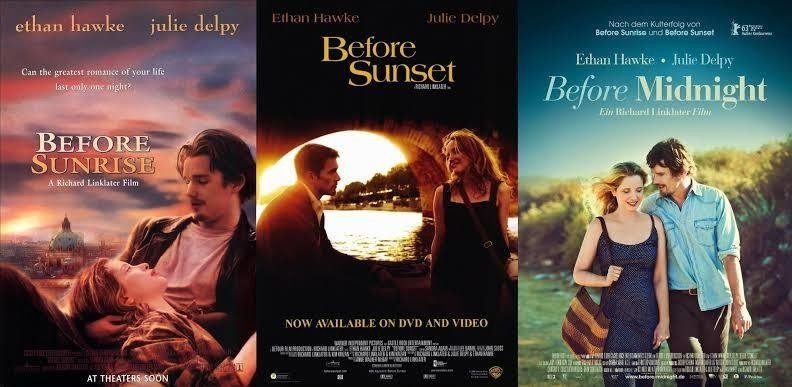 ビフォアサンライズとビフォアサンセット、ビフォア・ミッドナイト3作品セット ビフォア三部作/リチャード・リンクレーター|marr