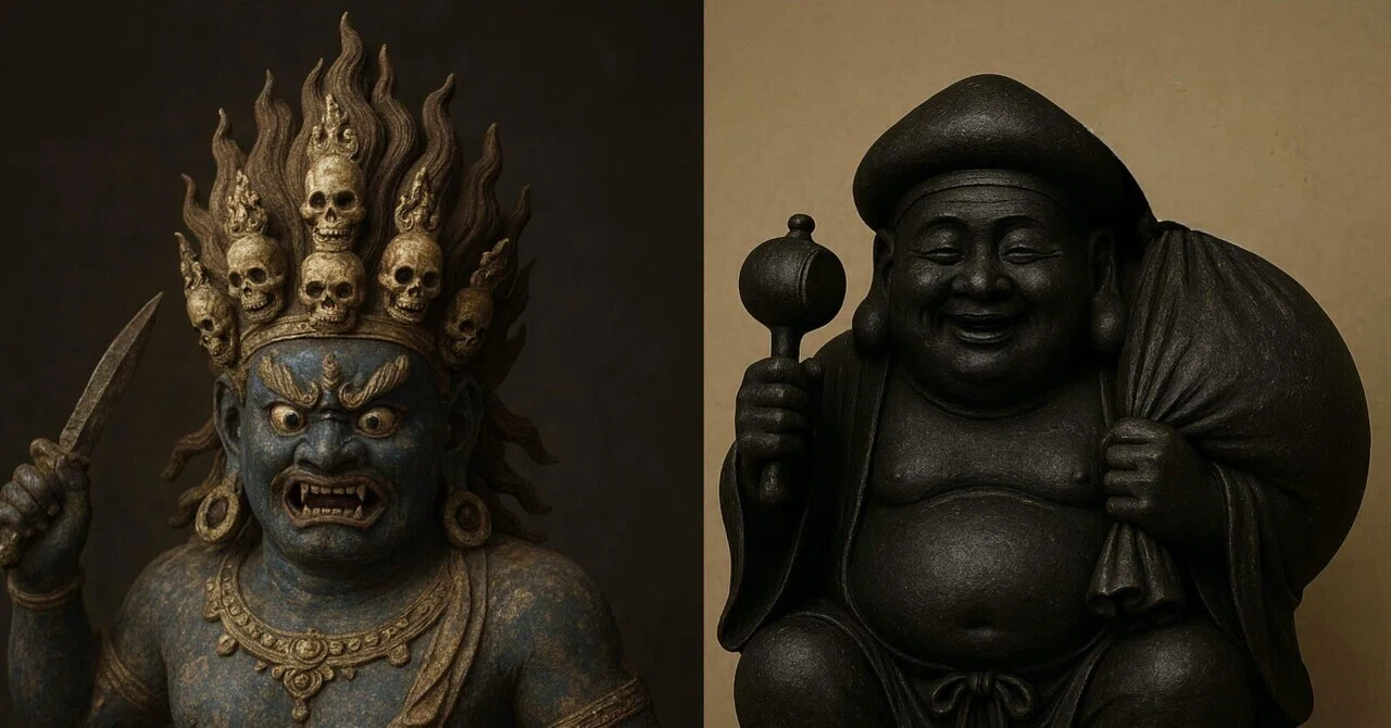 大黒天 ~闇を飲み込み、福を吐き出すブラックホールのような神~破壊と再生の神の化身が示す、働くことと与えることの意味|太田日瓏 ...