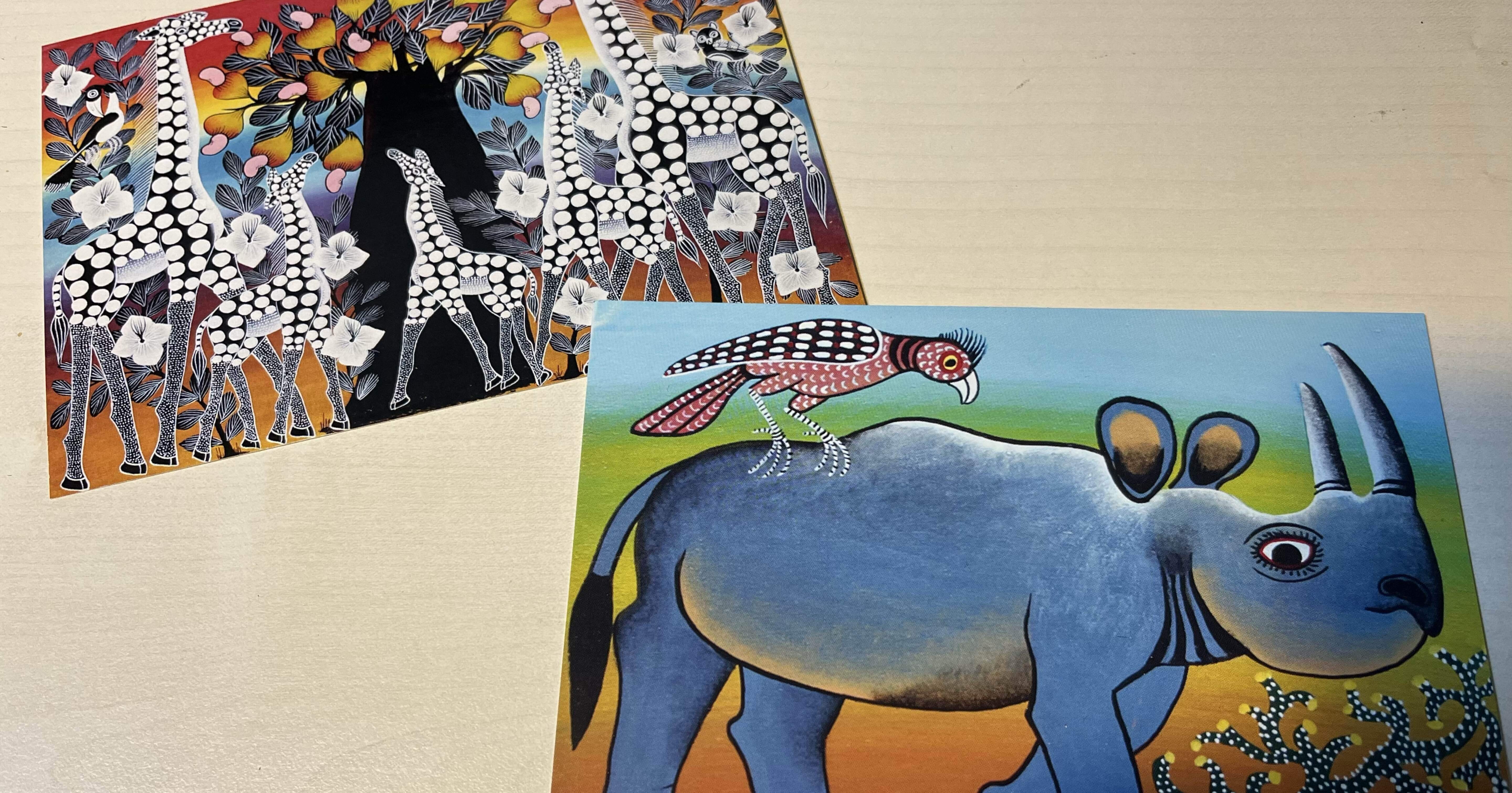 ポストカードをリフィる。｜弦音(つるね)