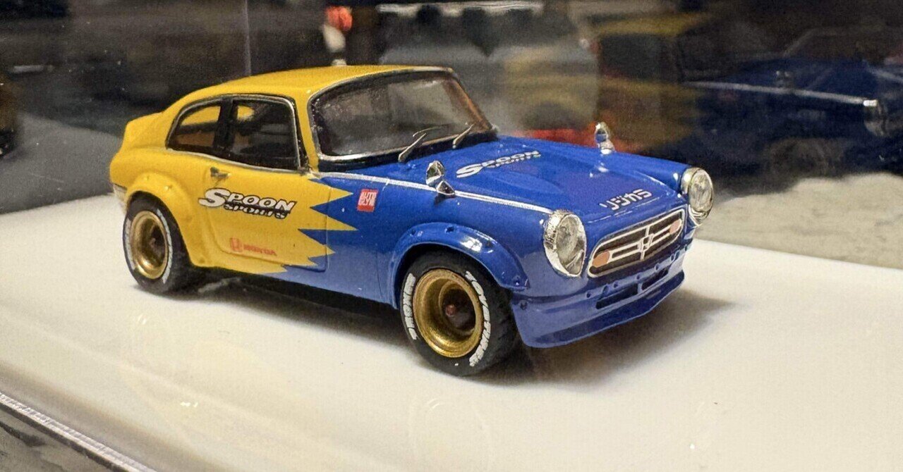 4R-771 YTM 1/64 ホンダ S800 SPOON リジカラ ミニカー第三弾 ホンダS800｜ラジコン永遠の初心者