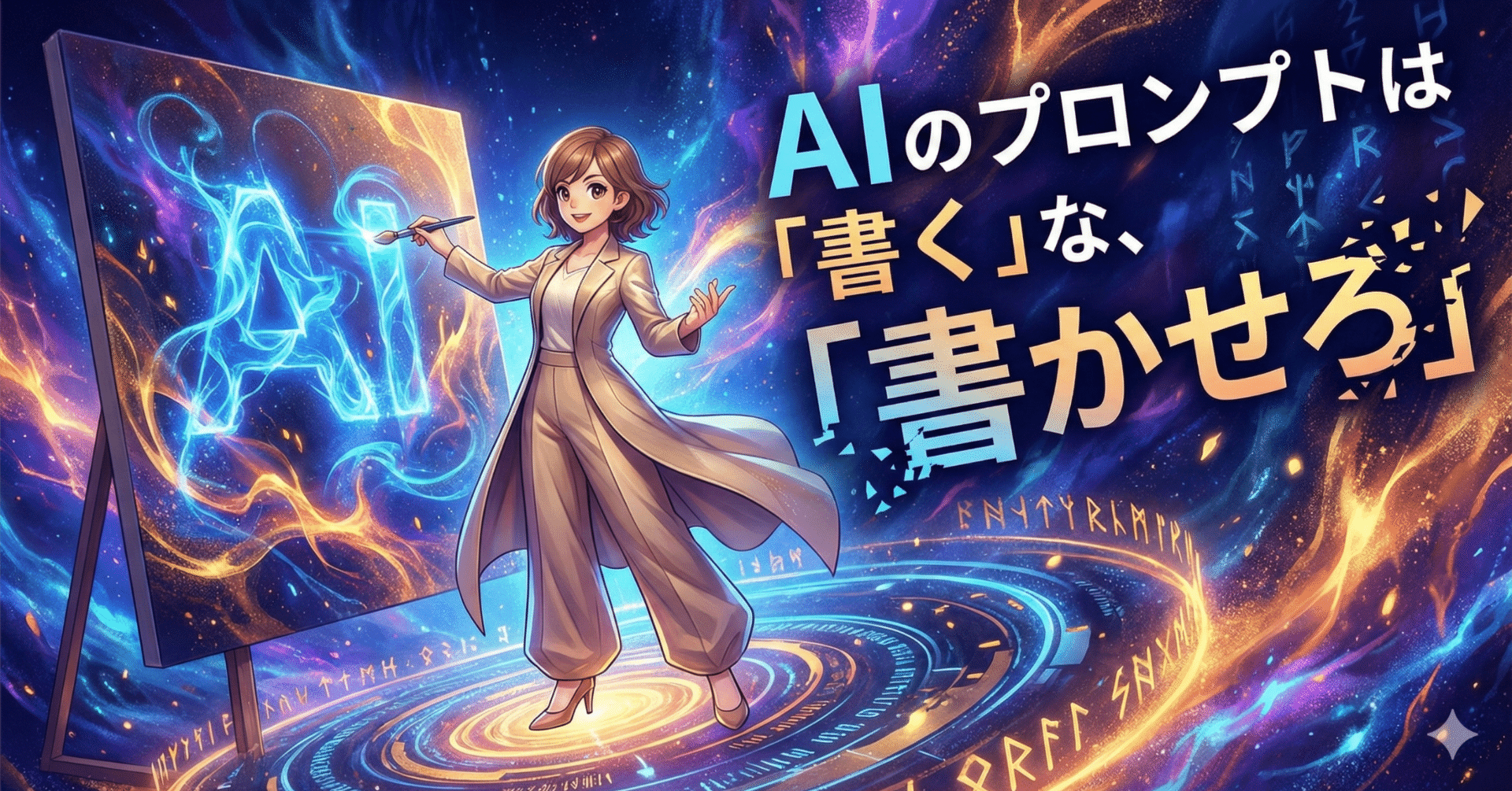 AIのプロンプトは「書く」な、「書かせろ」｜このみ｜生成AI × SNS講師