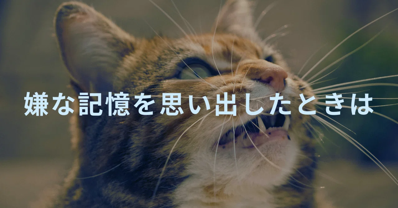 昔の嫌な記憶を思い出してしまったときに効果的な「ある習慣」|ゆうき