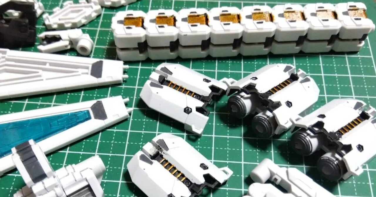 1/144 大阪万博ガンダム（バンダイS）#3～オプション塗装｜はりす筆