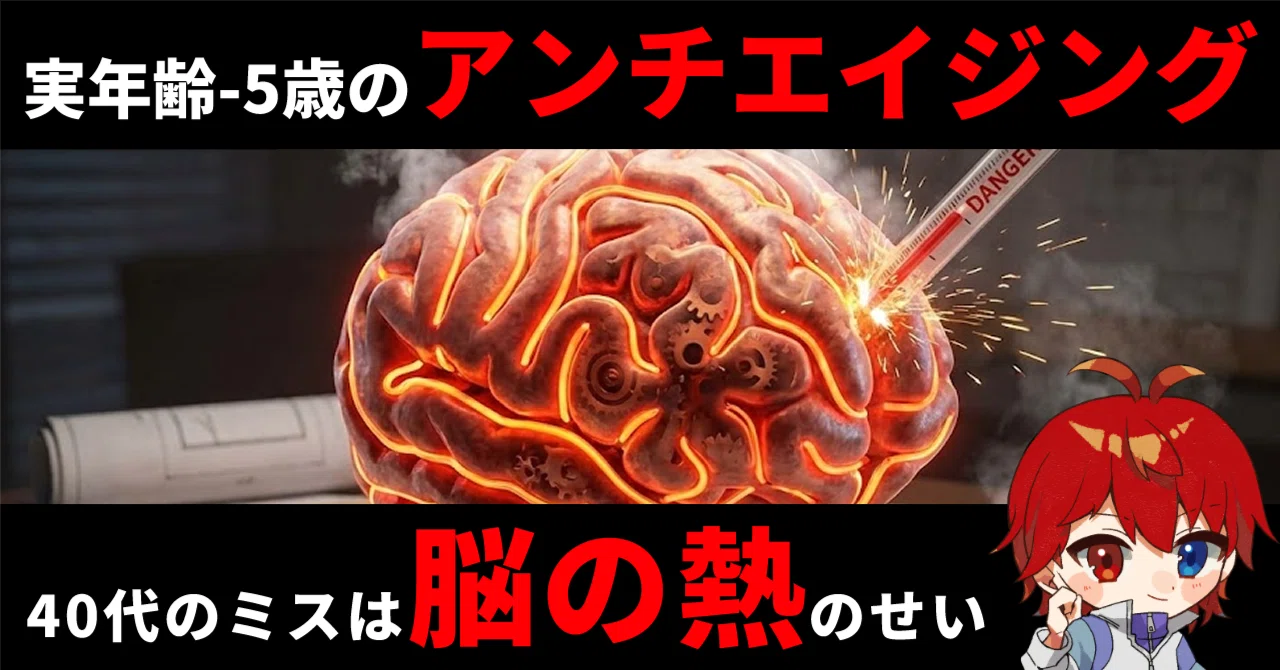 The true cause of fatigue is 'brain heat'. A 'rest technique for the ...