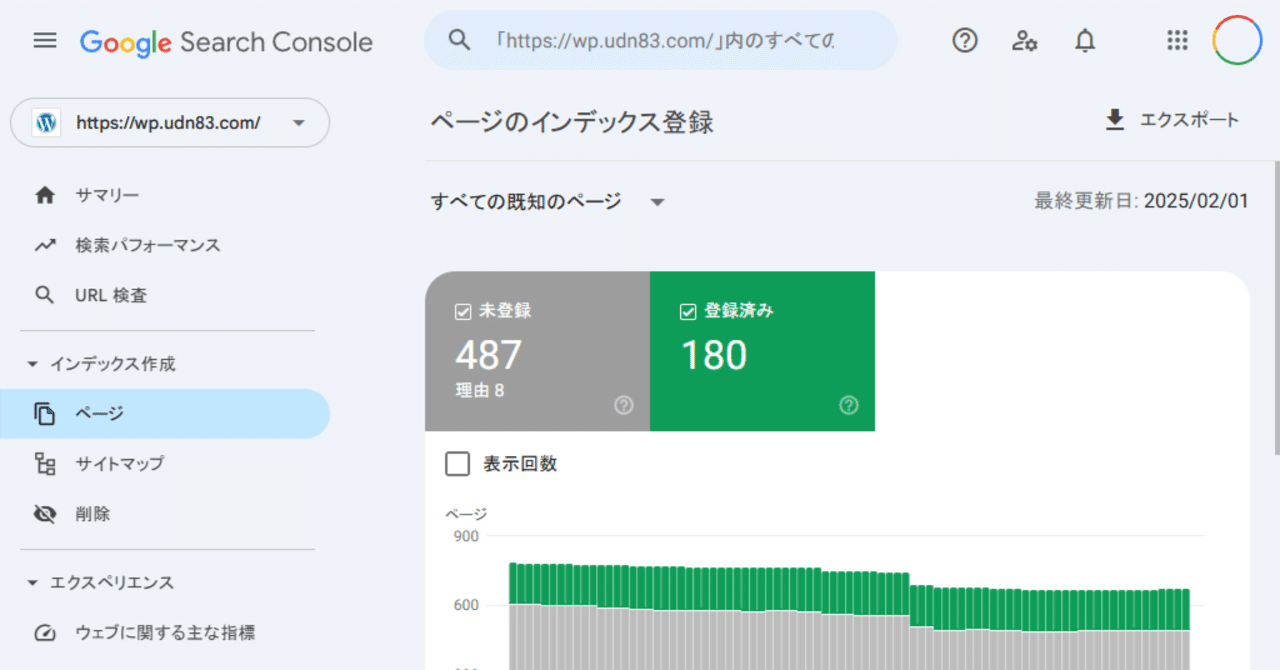 Google Search Console「ページがインデックスに登録されなかった理由