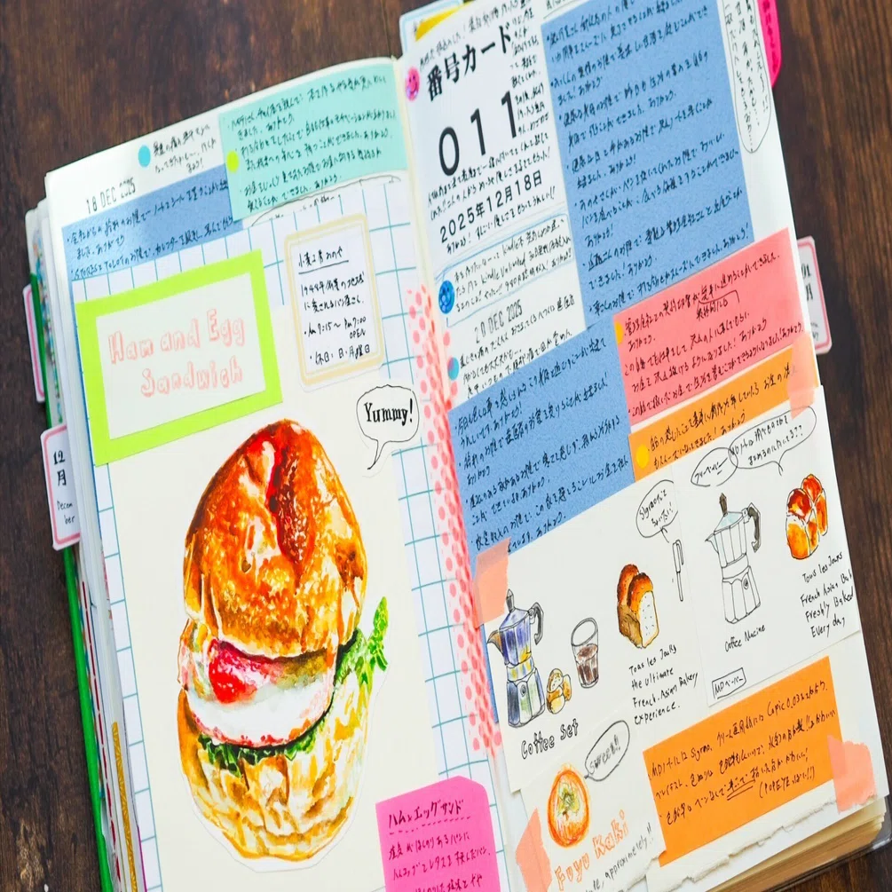 今年はノートに日記を書いて見返す楽しみを味わいたい！｜きのっこ 