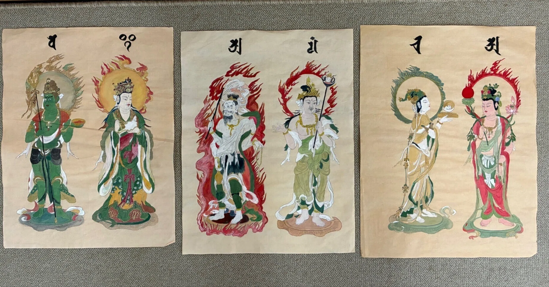 今年初の仏画曼荼羅アート教室 法楽寺で開講｜達磨の眼【伝統文化を