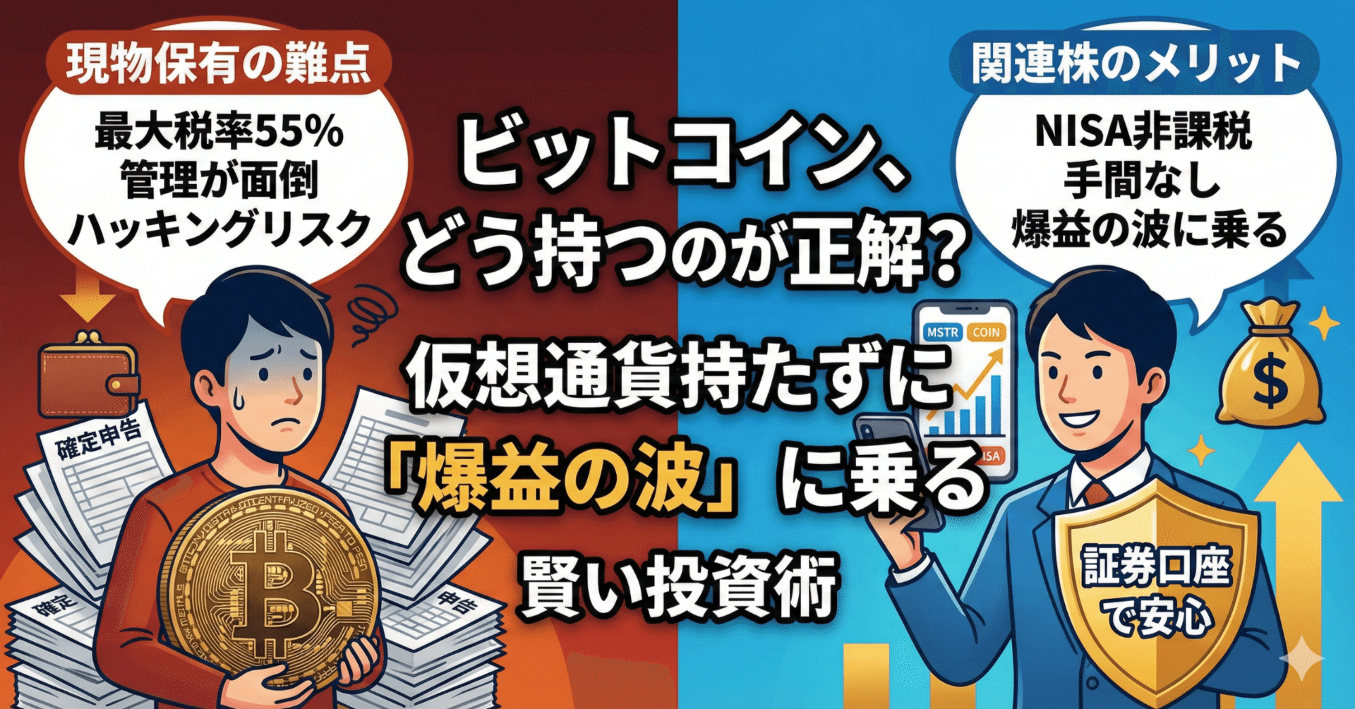 仮想通貨は「買わずに」儲けるのが新常識？NISAを使って税金ゼロで