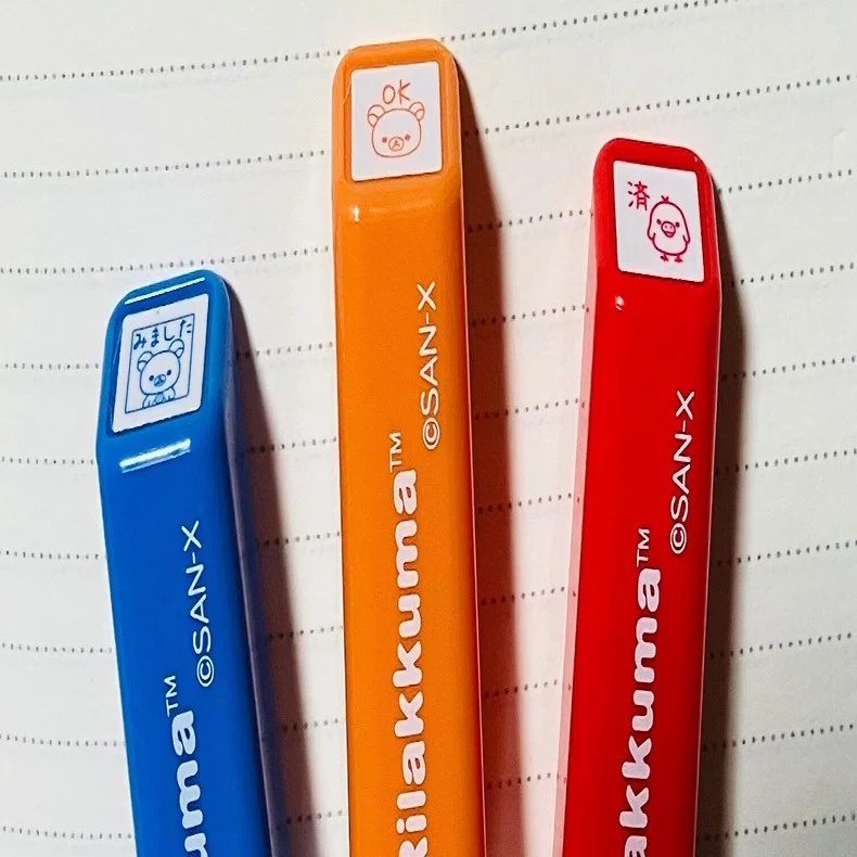 sanx リラックマぽんぽんミニスタンプセット｜えいみ