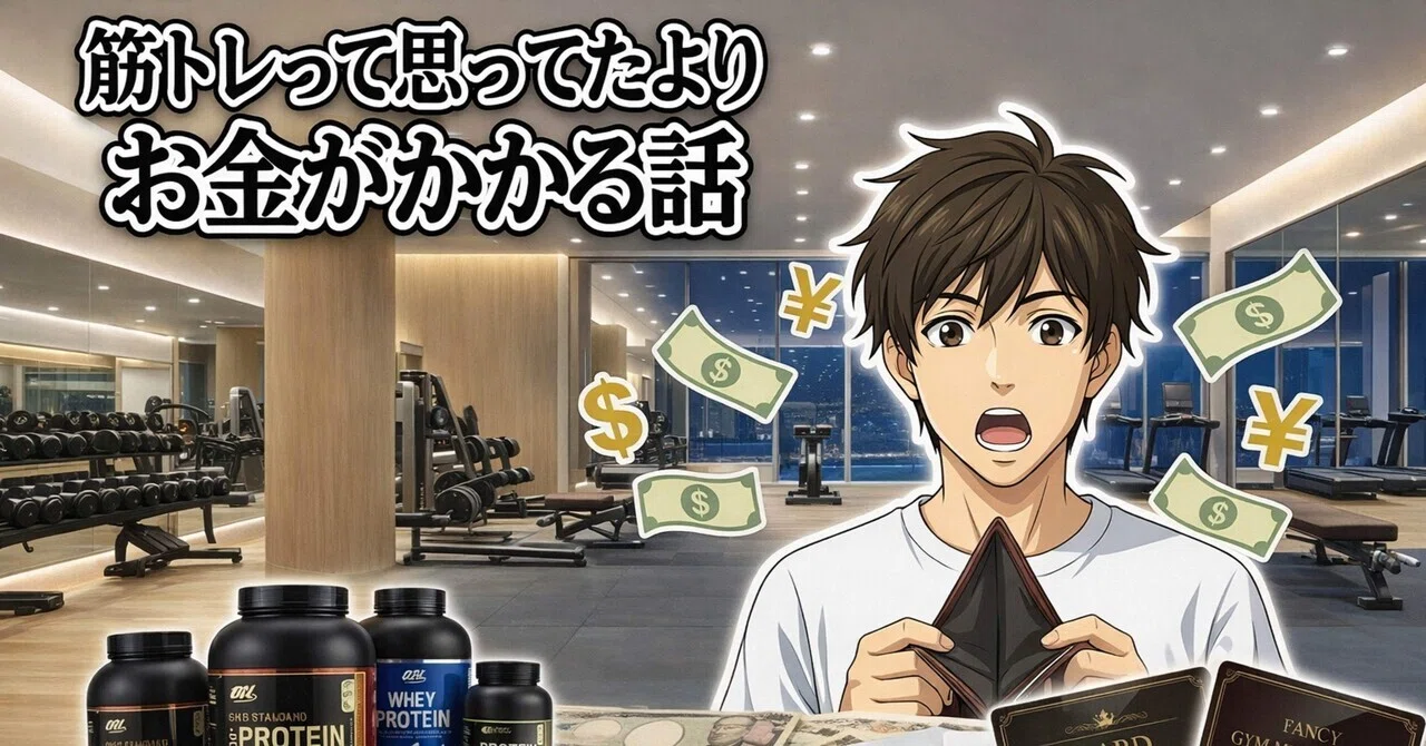 筋トレって想像以上にお金がかかる話【雑談】｜ケイ/外資コンサルの計画術