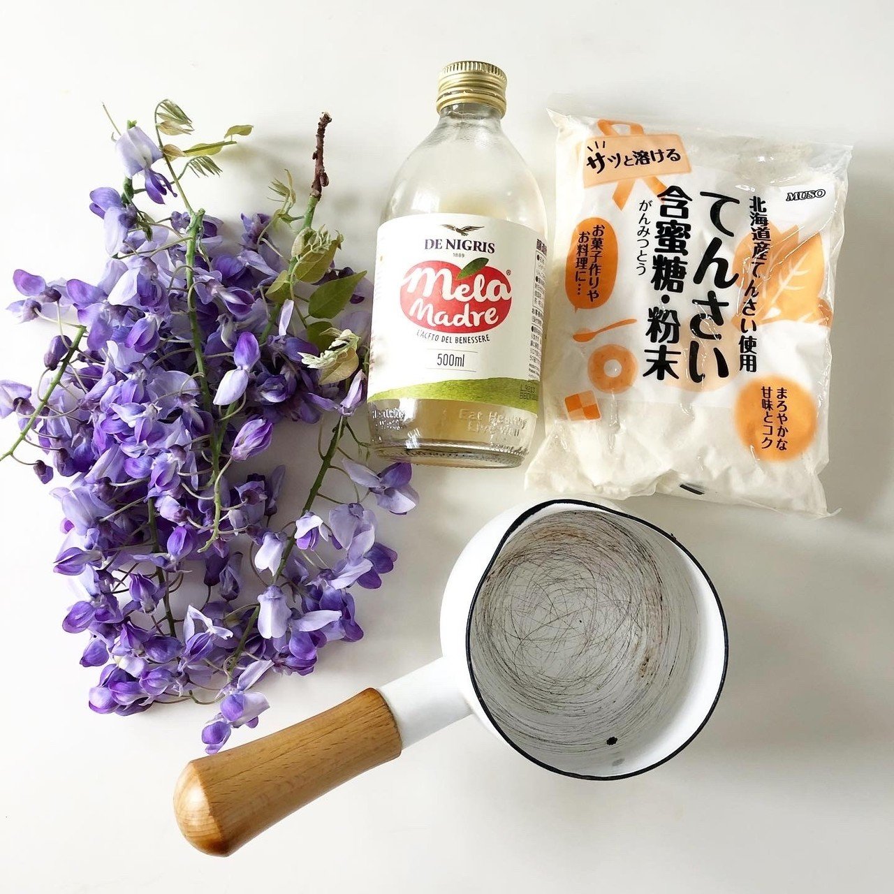 麗しい香りの 藤の花漬け レシピ Miki Usami Note 麗しい香りの 藤の花漬け レシピ Miki Usami Note