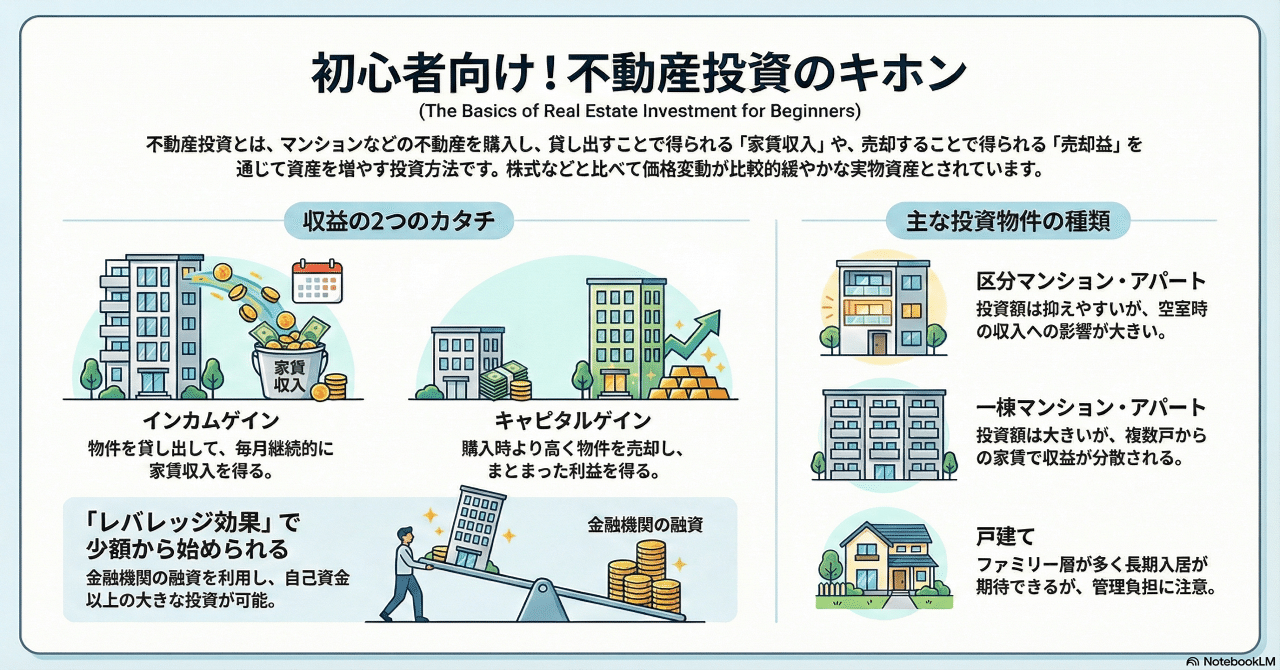 不動産投資とは？】初心者でも分かる仕組み・収益・物件の基本を簡潔に解説！｜yamoney(ヤマネー)