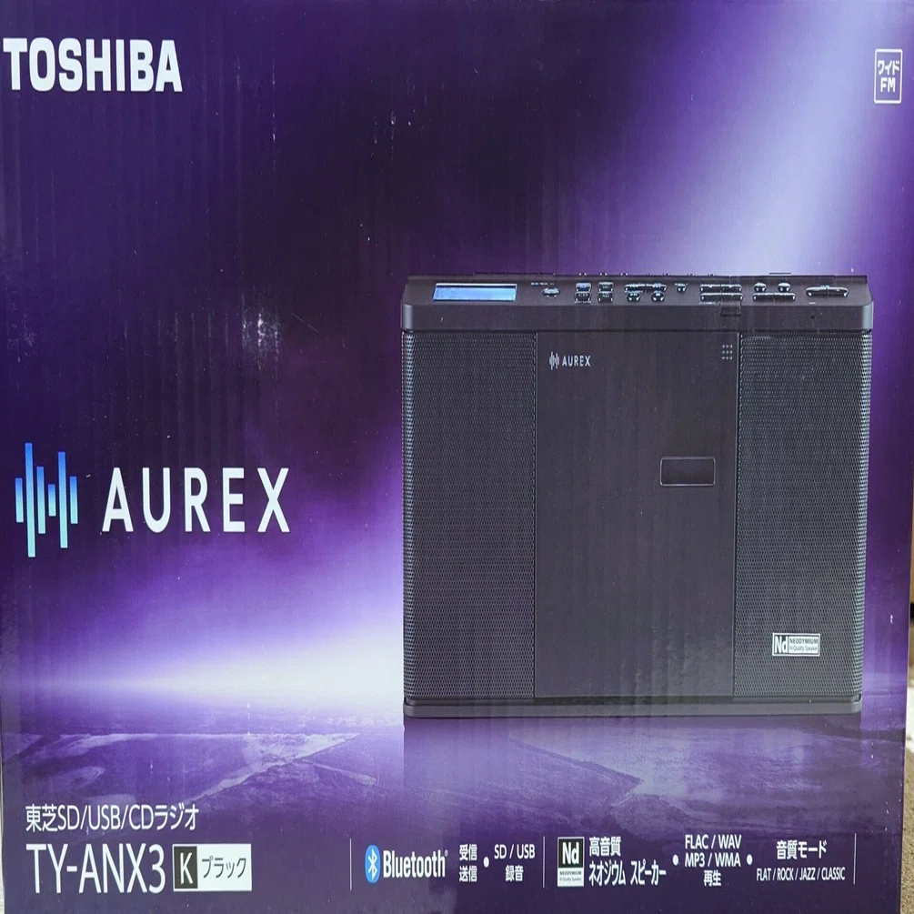 ラジオ録音機能解説】東芝AUREX TY-ANX3 ｜POND