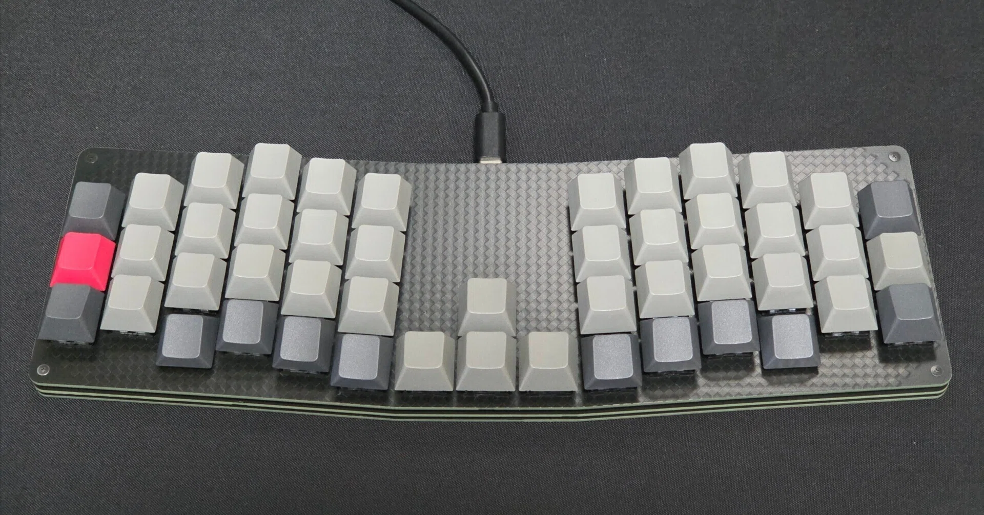 専用 自作キーボード 自作キーボード「ShortBow v2.0」の紹介と沼の終わり｜りゅうせいのたき