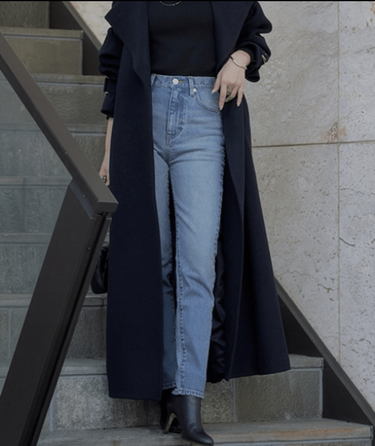 anuans テーパードデニム　1サイズ アニュアンス anuans テーパードデニム(BLU) （BLUE） - ファッション