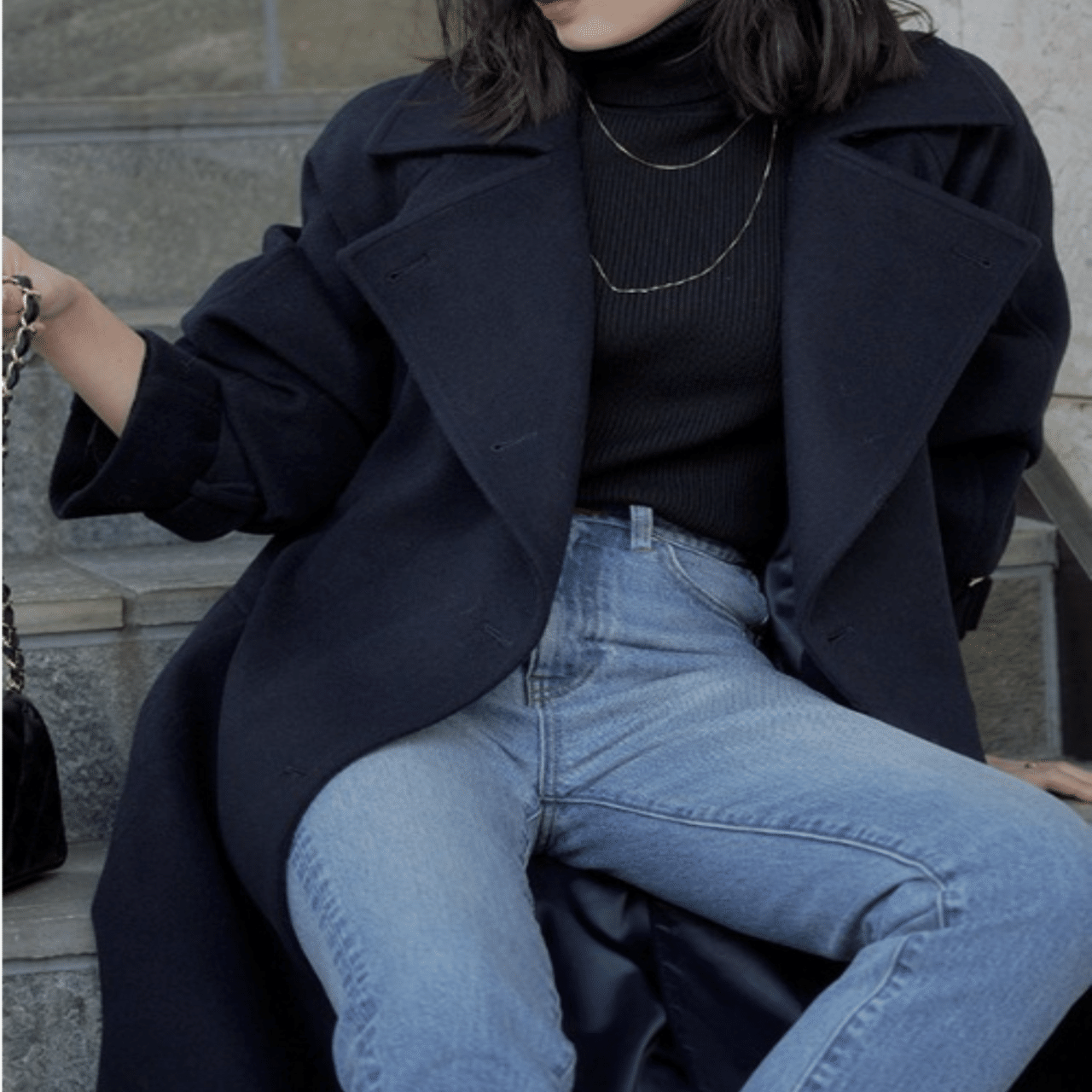 anuans テーパードデニム｜anuansメルカリで販売中