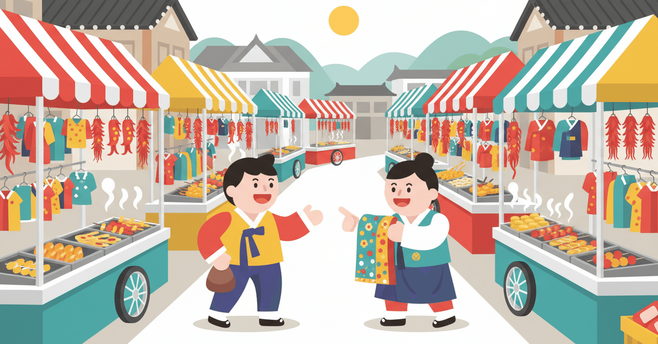 南大門市場の活気を感じよう！買い物で使える必須韓国語 🛍️｜DailyHangul(매일한글)