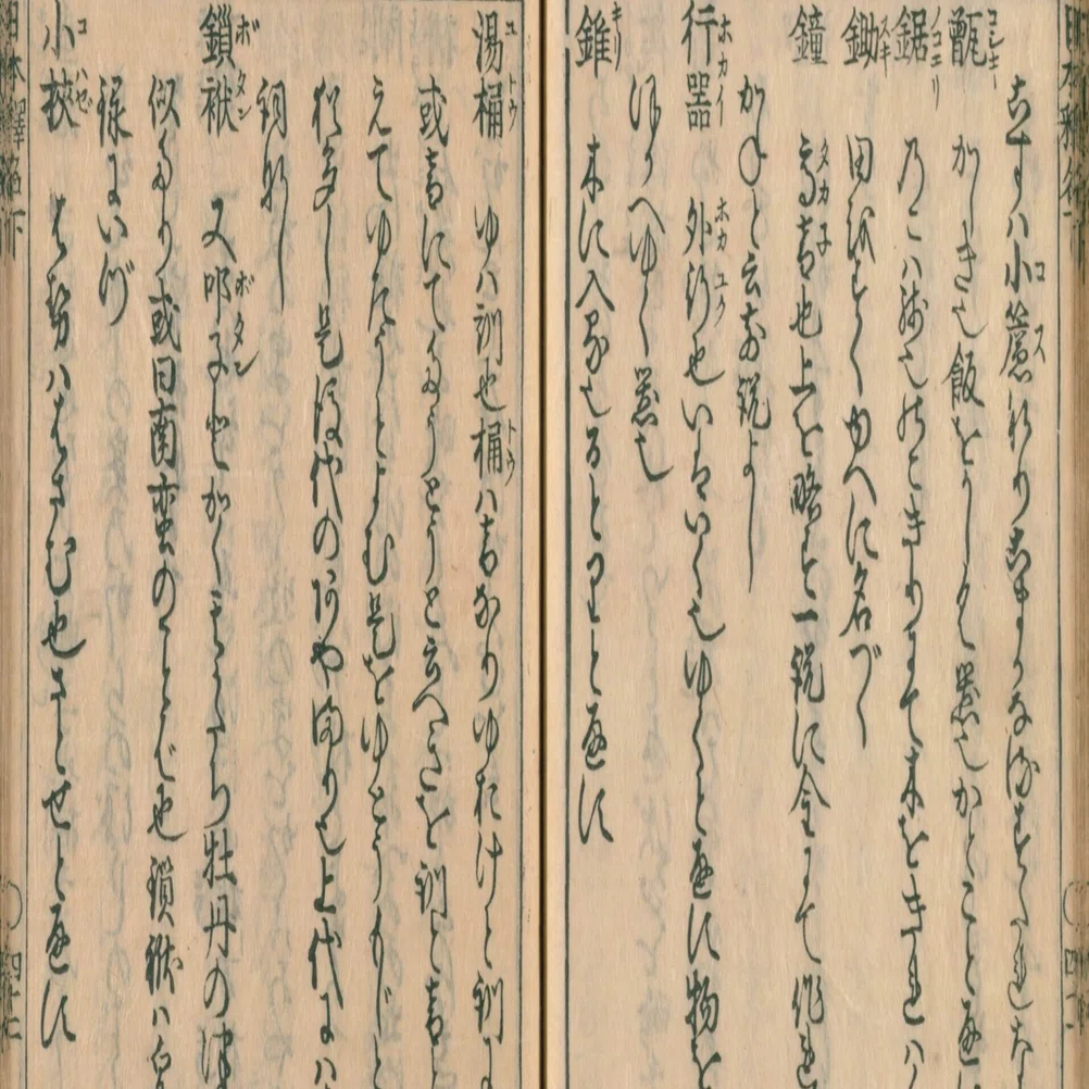 語源】日本釈名 (41) 雑器（鐘・一枚・盥・舩・澪標・釜・鍋など