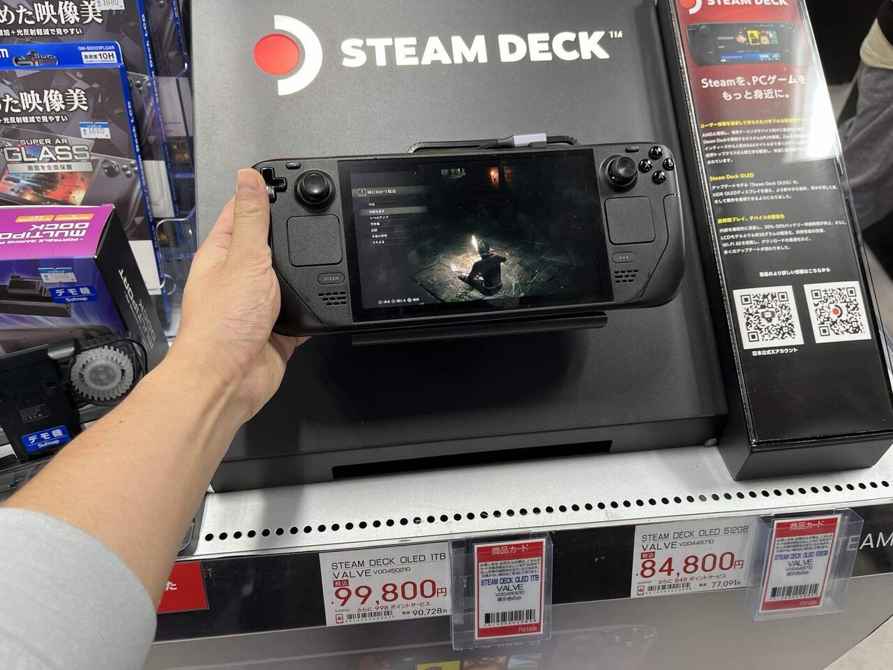 Steam】Steamdeck OLED 1TBを購入レビュー！！｜Eric