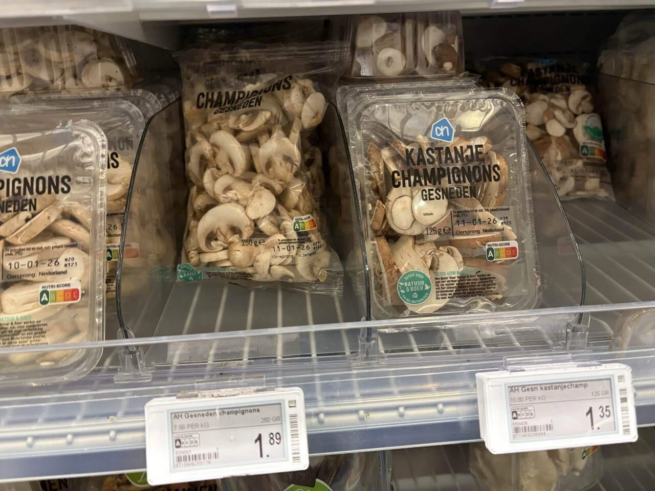 オランダで買い物（スーパー編）／素晴らしきアルバートハイン｜サラダ 