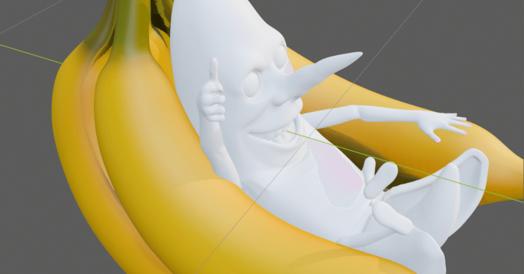 続・バナナ星人☆ミラクエがバナナ星人をフィギュア化してみた