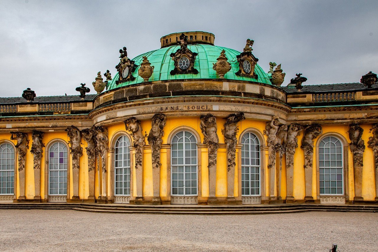 洋書『プロイセン国王陛下の宮殿および遊興の館の景観』by Broebes 洋書『プロイセン国王陛下の宮殿および遊興の館の景観』by Broebes