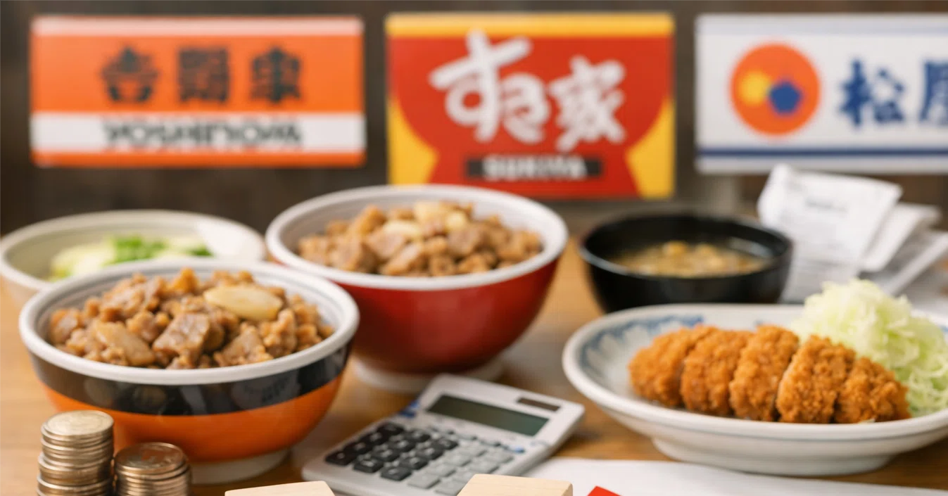 売上109.8%、利益97.9%、吉野家決算が映す「稼げるのに儲からない