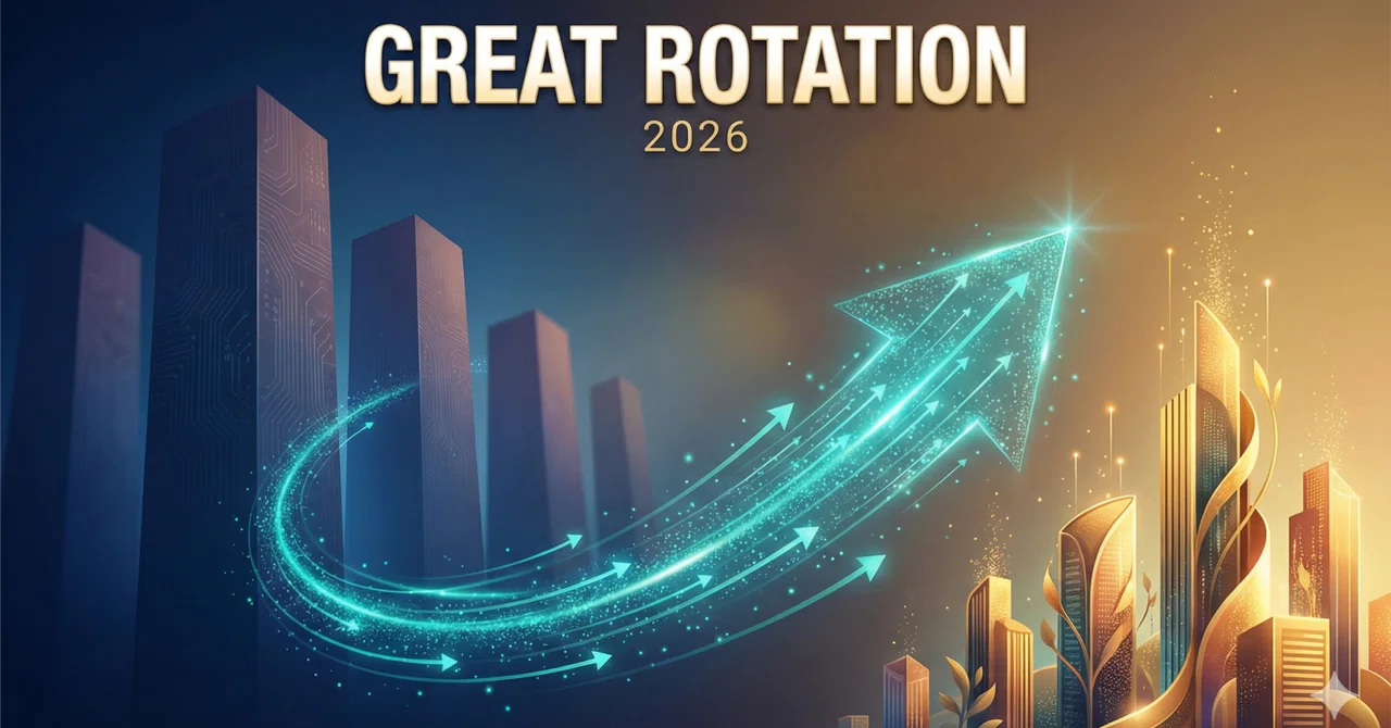 2026年「Great Rotation」が始まった。Mag7からスモールキャップへ資金シフトする理由と投資戦略|へそくり投資パパ