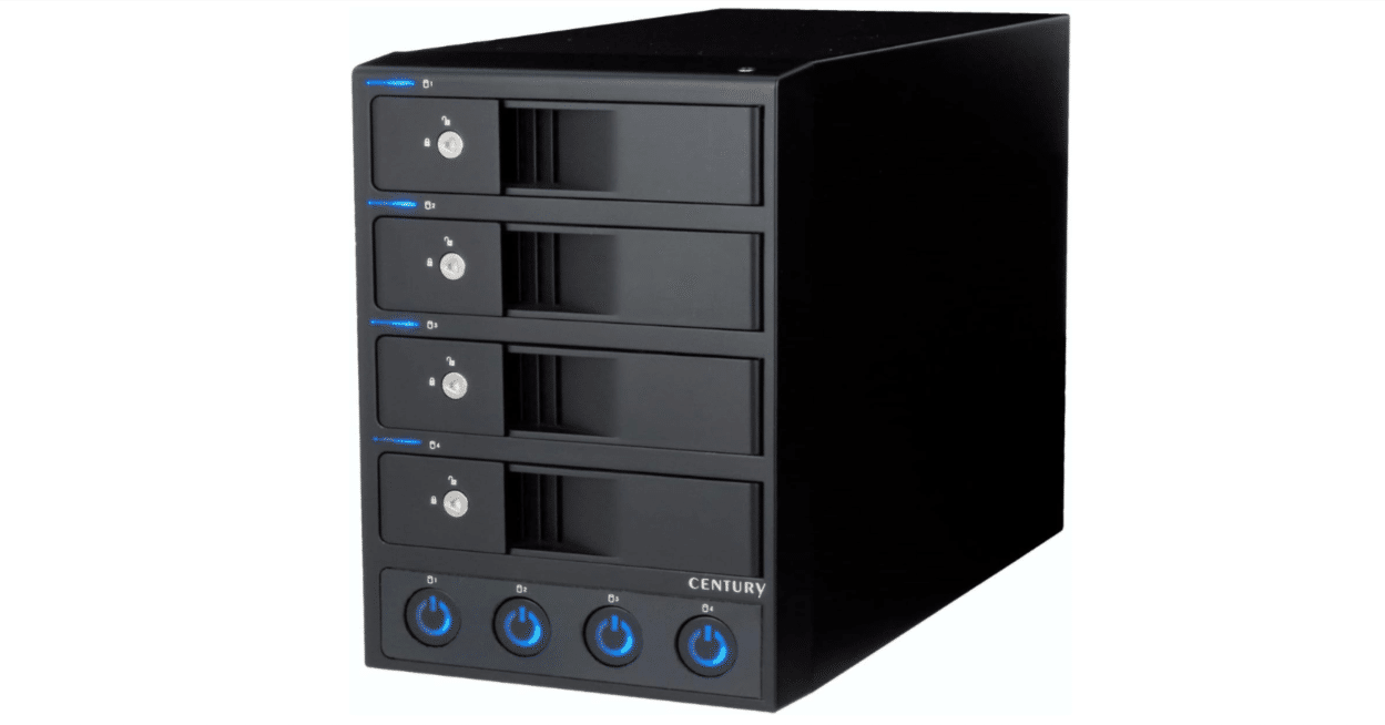 4台の“内蔵HDD”を、外付けストレージに変える──センチュリー「裸族の